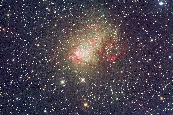 تصویر یک کهکشان نامنظم و بی قاعده ثبت شد