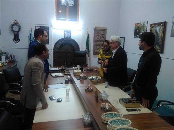 دیدار پروفسور پیر بریان ایران شناس فرانسوی از بوشهر