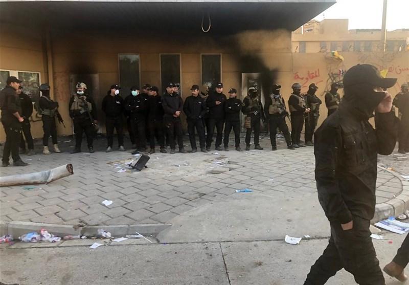 استقرار گسترده نیروهای امنیتی در بغداد