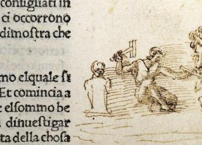 تصویری از میکل آنژ در یک کتاب تاریخی کشف شد