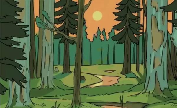 معمای تیزبینی؛ آیا می توانید در 9 ثانیه آهوی مخفی در تصویر جنگل را پیدا کنید؟