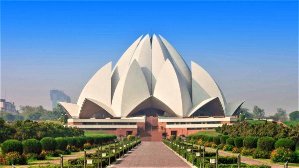 معبد نیلوفر آبی هندوستان Lotus Temple