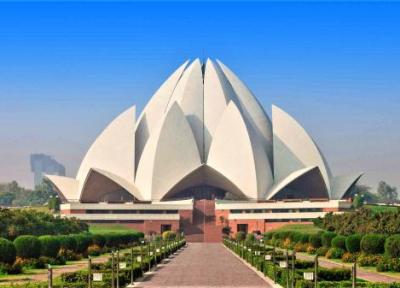 معبد نیلوفر آبی هندوستان Lotus Temple